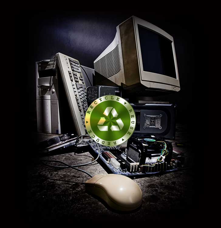 RECYCLING DECOMMISSIONED OR OBSOLETE OFFICE I.T. HARDWARE