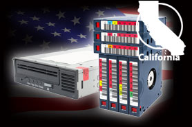 California based data destruction service for backup tape drive