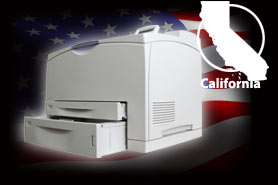 California pick-up and disposal service for office printers.