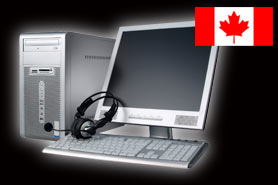 eWaste removal and recycling service for call center equipment in Canada