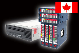Canada based data destruction service for backup tape drive