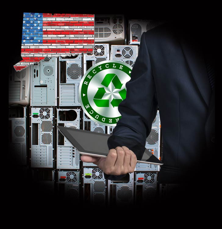 Computer recycling services Connecticut USA.