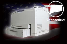 Connecticut pick-up and disposal service for office printers.