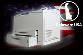 Delaware pick-up and disposal service for office printers.