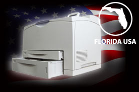 Florida pick-up and disposal service for office printers.