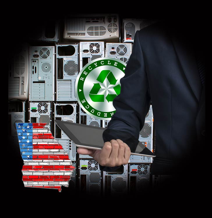 Computer recycling services Georgia USA.