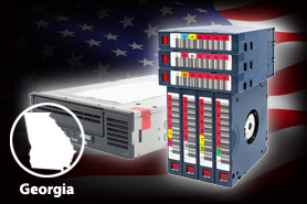 Georgia based data destruction service for backup tape drive