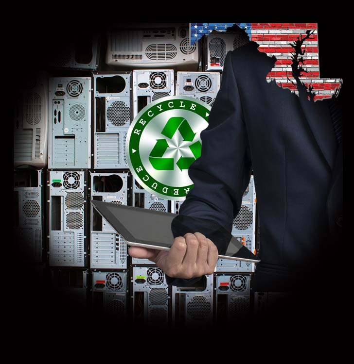 Computer recycling services Maryland USA.
