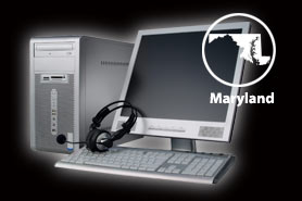 eWaste removal and recycling service for call center equipment in MD