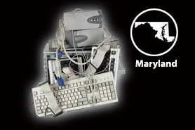 eWaste disposal service for businesses in Maryland.