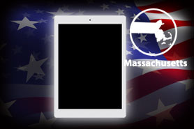 Who recycles used tablet computers in Massachusetts for businesses?