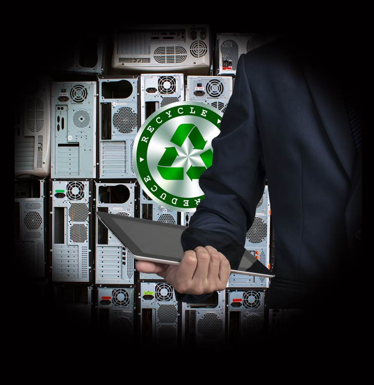 Computer recycling services Manhattan USA.