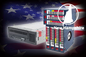 New Hampshire based data destruction service for backup tape drive