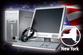 eWaste removal and recycling service for call center equipment in NY