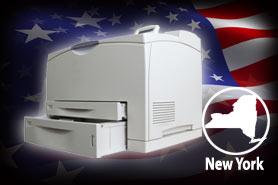 New York pick-up and disposal service for office printers.