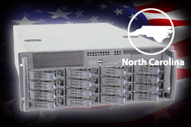 Pickup and recycling of storage disk array and North Carolina data center clusters.