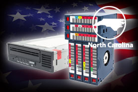 North Carolina based data destruction service for backup tape drive