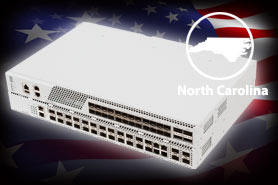 Recycling North Carolina Data Center Networking Switches.