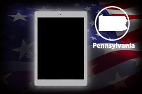 Who recycles used tablet computers in Pennsylvania for businesses?