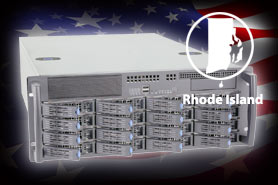 Pickup and recycling of storage disk array and Rhode Island data center clusters.