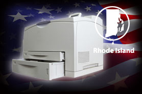 Rhode Island pick-up and disposal service for office printers.
