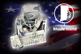 eWaste disposal service for businesses in Rhode Island.