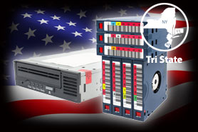 Tri State based data destruction service for backup tape drive
