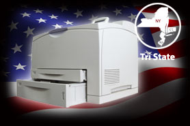 Tri State pick-up and disposal service for office printers.