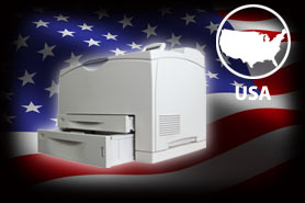 United States pick-up and disposal service for office printers.