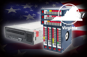 Virginia based data destruction service for backup tape drive