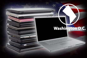 Recycle old business laptops in Washington DC today.